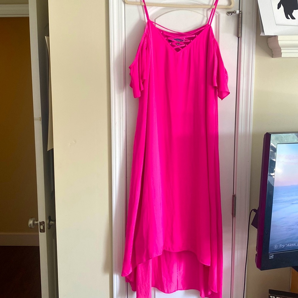 Dress / Cap Sleeve / Size Large / High Low